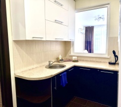 Апартаменты с 2 комнатами с балконом в Квартира сети PanApartments вблизи с благоустроенной набережной