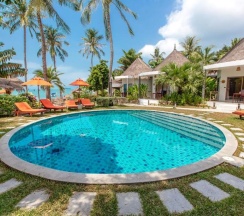 Бунгало Deluxe с видом на бассейн в Отель Secret Garden Beach Resort