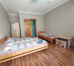 Трёхместный номер Standard с балконом и beachfront в Отдых в Сочи