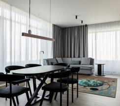 Номер люкс с 1 двуспальной кроватью и балконом в Hyatt Place Ekaterinburg