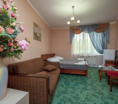 Номер Deluxe с видом на горы в Горное настроение