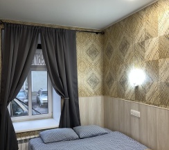 Комната стандарт с 1 двуспальной кроватью в Samsonov Hotels