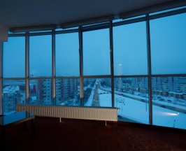 Двухместная студия двуспальная кровать в City