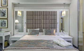 Двухместный номер Comfort двуспальная кровать в Kazzhol Astana