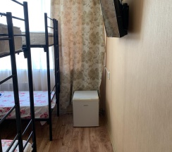 Кровать в 4-местном общем номере в Кавказ