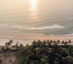 Шале с видом на море в Planet Hollywood Goa Beach Resort