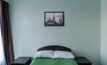 Двухместная комната Стандарт с большой кроватью в Базилик