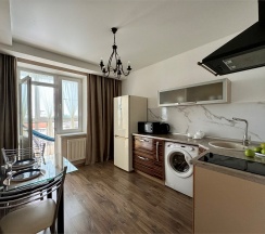 Апартаменты с 2 лоджиями на 11 этаже в Призма