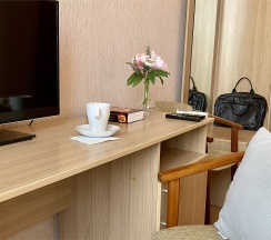 Стандартный номер с двуспальной кроватью в Авиатор by richotels