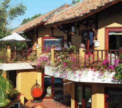 Одноместное бунгало с видом на сад в Poshanu Resort