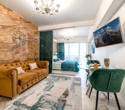Номер “Caramel Apart” Апартаменты с видом на море в Morskoy resort