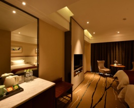Двухместный номер Deluxe 2 отдельные кровати в Chengdu qinhuang yongan hotel