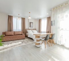 Студия в Апартаменты Ladgorna на Туровского 18