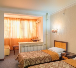 Делюкс с двумя односпальными кроватями в Энергетик