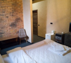 Двухместный номер Делюкс с 1 кроватью в Лофт