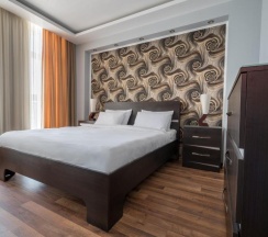 Двухместные апартаменты c 1 комнатой двуспальная кровать в Orbi Sea Towers Hotel Official