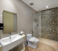 Двухместный люкс с видом на город двуспальная кровать в Four Star by Trans Hotel Sanur