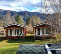 Дом с террасой в Altai ForRest