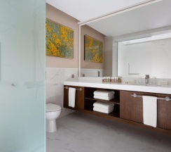 Двухместный номер Deluxe с видом на горы двуспальная кровать в Swissotel Wellness Resort Alatau Almaty