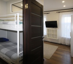 2-комнатные апартаменты студия с 4 односпальными кроватями в Квартиры в доме купчихи Морозовой