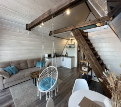 Дом A-frame в Над Рекой