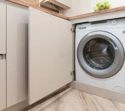 Четырёхместные апартаменты Standard с балконом и с красивым видом из окна в Апартаменты Выборгские истории