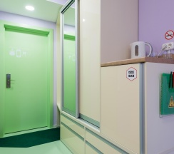 Номер стандарт семейный с 1 двуспальной кроватью в Tuman