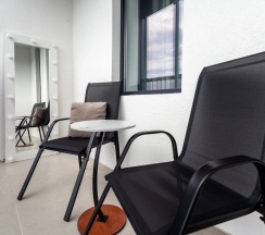 Апартаменты c 1 комнатой с балконом в Апартаменты Eliza Home на Торфяной дороге