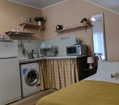 Двухместные апартаменты с балконом двуспальная кровать в Вояж