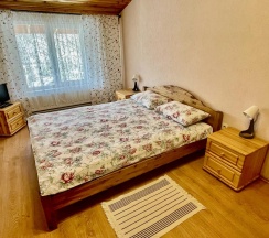 Номер эконом с 1 двуспальной кроватью в Спас-Каменка