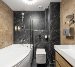 Полулюкс с балконом и видом на горы в Stellar collection chalet, Krasnaya Polyana