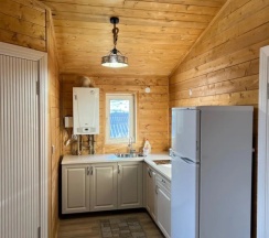 Четырёхместные апартаменты с 2 комнатами с балконом и с красивым видом из окна в Arkhyz family lodge