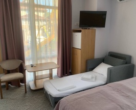 Двухместный номер Comfort с балконом двуспальная кровать в Family club