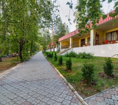 Номер делюкс с 1 двуспальной кроватью (мансарда) в Уральские зори