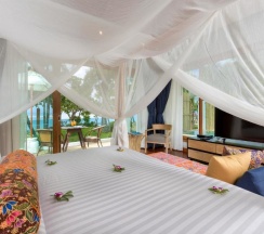 Двухместная вилла Pool Tropical двуспальная кровать в Krabi Resort Ao Nang