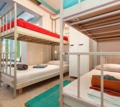 Кровать в общем номере в Roundabout Hostel - hostel