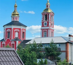 Апартаменты комфорт с видом на кремль в Пролетарский дворик