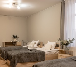 Трехместный номер с раздельными кроватями в Номера в Пушкине