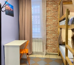 №7 Общий шестиместный номер в Nice hostel