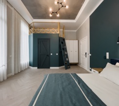 Делюкс четырехместный в Душа