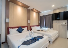 Четырёхместные апартаменты с 2 комнатами в Baan Thai Beach Side Residence