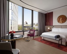 Двухместный полулюкс Club Lounge Access двуспальная кровать в InterContinental Tashkent, an IHG Hotel