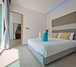 Вилла с 2 комнатами с балконом в Tropicana Pool Villa