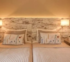 Двухместный номер Deluxe двуспальная кровать в Peli Hotel