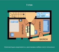 Апартаменты в коттеджах «Лесной» с сауной в Лесная рапсодия
