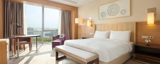 Двухместный номер клубный Deluxe двуспальная кровать в Hyatt Regency Tashkent