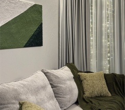 Дом «DOUBLE» с банным чаном на террасе в Luxe House