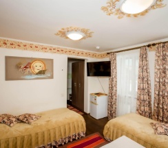 Номер студия с 2 односпальными кроватями в Золото Алтая