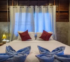 Двухместное бунгало Superior двуспальная кровать в Kanya Cozy Bungalows Kata Beach