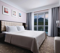 Двухместный люкс двуспальная кровать в Плаза СПА